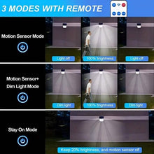 将图片加载到图库查看器，118 LED Solar Motion Sensor Flood Lights with Remote Control
