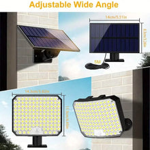 将图片加载到图库查看器，118 LED Solar Motion Sensor Flood Lights with Remote Control
