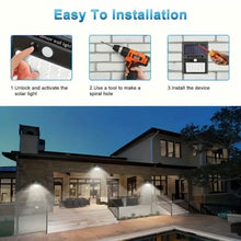 Load image into Gallery viewer, 118 LED Ultra-Bright Solar Security Outdoor Lights
