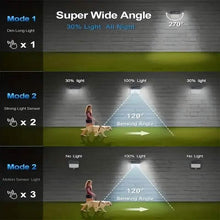 Load image into Gallery viewer, 118 LED Ultra-Bright Solar Security Outdoor Lights
