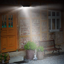 将图片加载到图库查看器，118 LEDs Solar Wall Light Outdoor Motion Sensor Lamp

