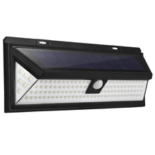 将图片加载到图库查看器，118 LEDs Solar Wall Light Outdoor Motion Sensor Lamp
