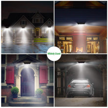 将图片加载到图库查看器，118 LEDs Solar Wall Light Outdoor Motion Sensor Lamp
