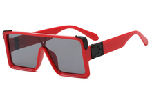 将图片加载到图库查看器，New Design New Stylish New Classic New Black &amp; White Square Shape Sunglasses For Women New Fashionable Branded &amp; Oversized Sun Glasses For Men New Luxury Shades Sunglasses For Men &amp; Women
