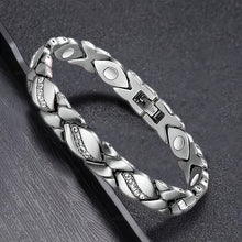将图片加载到图库查看器，Magnetic Energy Therapy Pain Relief Copper Bracelet For Men And Women
