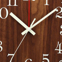 将图片加载到图库查看器，12 Inch Luminous Wall Clock Wall Clock Luminous Wall Clock Wood Silent Light in Dark Night Nordic Fashion Wall Clock Non Ticking Clock with Night Light Wood Silent light in dark night Nordic Fashion Wall Clock Non Ticking Clock With Night Light
