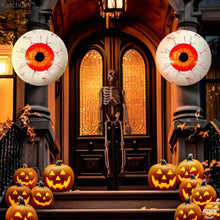 Load image into Gallery viewer, 12-Pack: 22 Inch Halloween Eyeball Balloons
