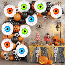Load image into Gallery viewer, 12-Pack: 22 Inch Halloween Eyeball Balloons
