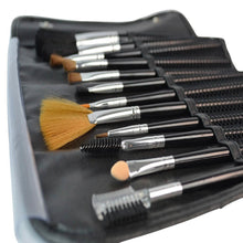 Load image into Gallery viewer, 12-Pack: Premium Makeup Brush Set for Blending Blush Concealer Eye Shadow
