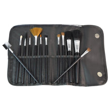 Load image into Gallery viewer, 12-Pack: Premium Makeup Brush Set for Blending Blush Concealer Eye Shadow
