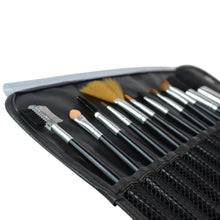 Load image into Gallery viewer, 12-Pack: Premium Makeup Brush Set for Blending Blush Concealer Eye Shadow
