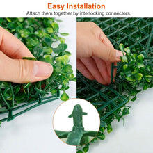 将图片加载到图库查看器，12-Piece: Artificial Boxwood Plant Grass
