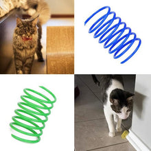 将图片加载到图库查看器，12-Piece: Cat Coil Spring Toy
