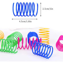 将图片加载到图库查看器，12-Piece: Cat Coil Spring Toy

