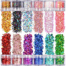 将图片加载到图库查看器，12-Piece: Holographic Chunky Glitters
