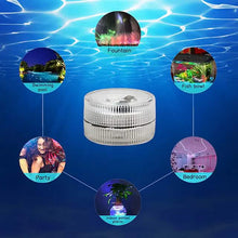 Load image into Gallery viewer, 12-Piece: LED RGB Diving Light Remote Control Decorative Light
