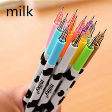 将图片加载到图库查看器，12-Piece: Milky Cow Multicolor Gel Pens

