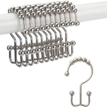 将图片加载到图库查看器，12-Piece Set: Titanker Shower Curtain Hooks Rings
