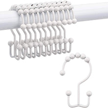 将图片加载到图库查看器，12-Piece Set: Titanker Shower Curtain Hooks Rings
