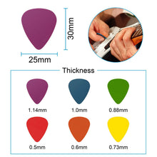 Load image into Gallery viewer, 12-Piece: Standard Acoustic Electric Plectrums Guitar Picks
