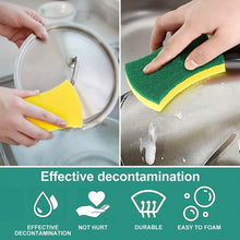 将图片加载到图库查看器，12-Piece: Ultra-Fine Microfiber Kitchen Cleaning Sponge
