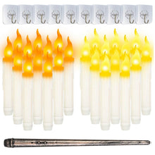 将图片加载到图库查看器，12-Pieces: Flameless LED Magic Floating Candles
