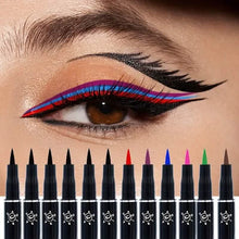 Load image into Gallery viewer, 12-Pieces: Luxurious Waterproof Long-Wearing Liquid Eyeliner Set
