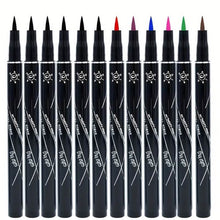 Load image into Gallery viewer, 12-Pieces: Luxurious Waterproof Long-Wearing Liquid Eyeliner Set
