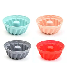 Load image into Gallery viewer, 12-Pieces: Silicone Heritage Bundtlette Cake Mold
