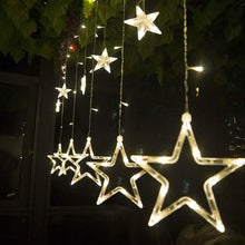 Load image into Gallery viewer, 12 Stars 138 LED Curtain String Lights
