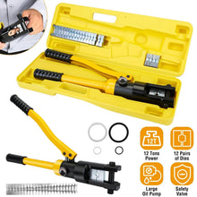 将图片加载到图库查看器，12 Ton Hydraulic Wire Crimper

