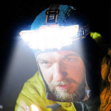 Load image into Gallery viewer, 12 x P90 LED Headlamp USB Rechargeable Long Shoot 4 Modes
