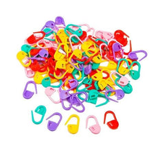 Load image into Gallery viewer, 120-Pack: Mix Color Plastic Knitting Tools Locking Stitch Markers Crochet

