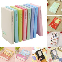 将图片加载到图库查看器，120 Pockets Mini Film Album Photo Storage Case Fashion Home Family 1 piece Friends Saving Memory Souvenir Scrapbook Albums Gifts For Loved Ones
