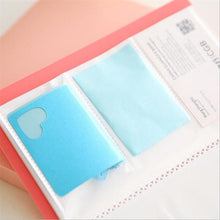 将图片加载到图库查看器，120 Pockets Mini Film Album Photo Storage Case Fashion Home Family 1 piece Friends Saving Memory Souvenir Scrapbook Albums Gifts For Loved Ones
