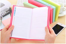 将图片加载到图库查看器，120 Pockets Mini Film Album Photo Storage Case Fashion Home Family 1 piece Friends Saving Memory Souvenir Scrapbook Albums Gifts For Loved Ones

