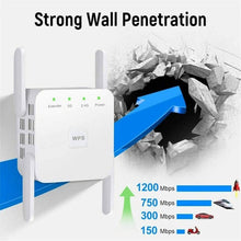将图片加载到图库查看器，1200Mbps WiFi Range Extender
