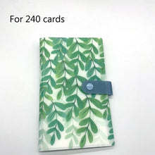 Load image into Gallery viewer, 120/240 Cards Capacity Cards  Holder Binders Albums  For 60*90mm Cards Book Sleeve Photo Albums Family Scrapbook Albums Family Anniversary Gift For Couple
