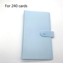 Load image into Gallery viewer, 120/240 Cards Capacity Cards  Holder Binders Albums  For 60*90mm Cards Book Sleeve Photo Albums Family Scrapbook Albums Family Anniversary Gift For Couple
