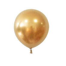 Load image into Gallery viewer, 125pcs White Gold Chrome Metallic Latex Balloons for Wedding Birthday Christmas Party Decor Bridal Showers Baby Showers Luxury Party Birthday Wedding Ballon Decoration
