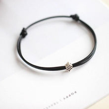 将图片加载到图库查看器，1/2pcs Adjustable Black Red Leather Rope Bracelet Couple Jewelry Handmade Braided Charm Bracelet Adjustable Rope Bracelets Jewelry Gift Bracelets For Men Women Mutual Attraction Handmade Rope For Women Men
