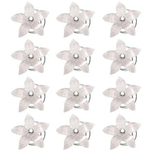 将图片加载到图库查看器，12pcs/lot Swirl Spiral Bridal Wedding Twist Crystal Flower Hair Spin Pins Women Hair Jewelry Girls Accessories Wedding Hair Accessories for Brides and Bridesmaids
