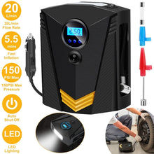 Load image into Gallery viewer, 12V DC 100W 150PSI Digital Tire Inflator
