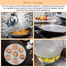 Load image into Gallery viewer, 13-Inch Stainless Steel Grease Splatter Screen
