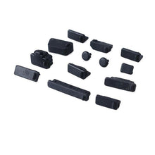 将图片加载到图库查看器，13Pcs Silicone Anti Dust Plug Stopper Universal Dustproof USB Port For Laptops Gaming Laptops Anti Dust Protective Plugs Gifts For Laptop Lovers
