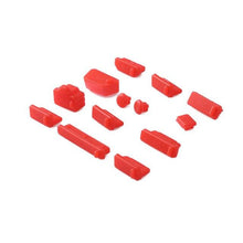 将图片加载到图库查看器，13Pcs Silicone Anti Dust Plug Stopper Universal Dustproof USB Port For Laptops Gaming Laptops Anti Dust Protective Plugs Gifts For Laptop Lovers
