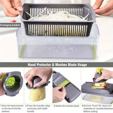 将图片加载到图库查看器，14-in-1 Kitchen Vegetable Chopper
