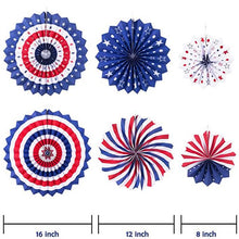 Load image into Gallery viewer, 14-Piece: Patriotic Party Decorations Set
