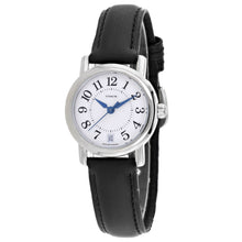 将图片加载到图库查看器，Coach Women's Black Leather Silver Quartz
