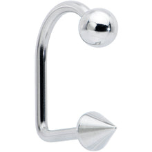 将图片加载到图库查看器，14G Stainless Steel LIPPYLOOP Ball Spike Labret
